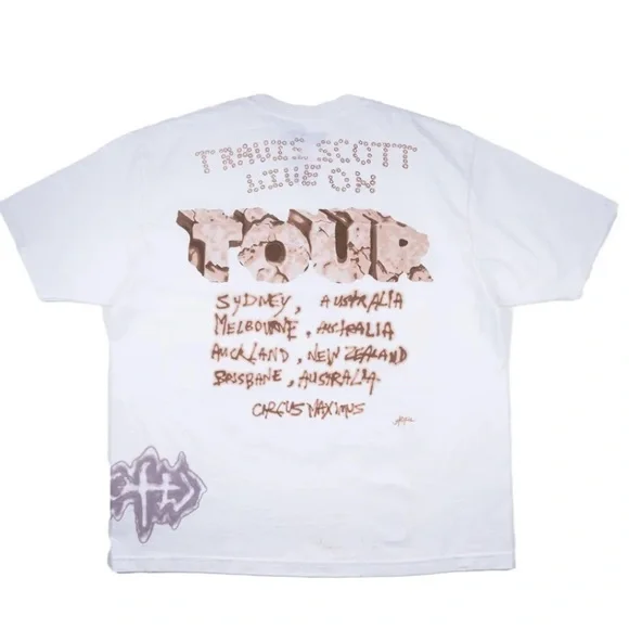 Travis Scott Utopia Tour Merch tee - Picture 2 of 3